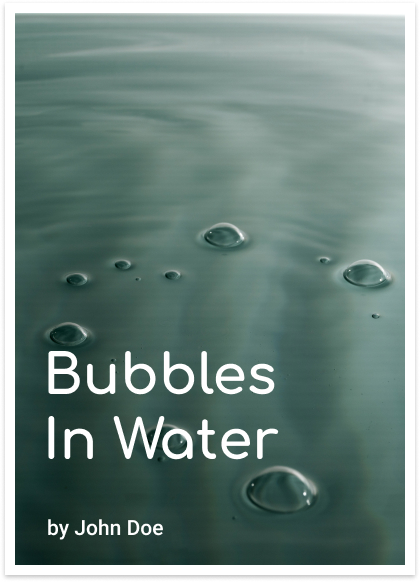 Bubbles In Water